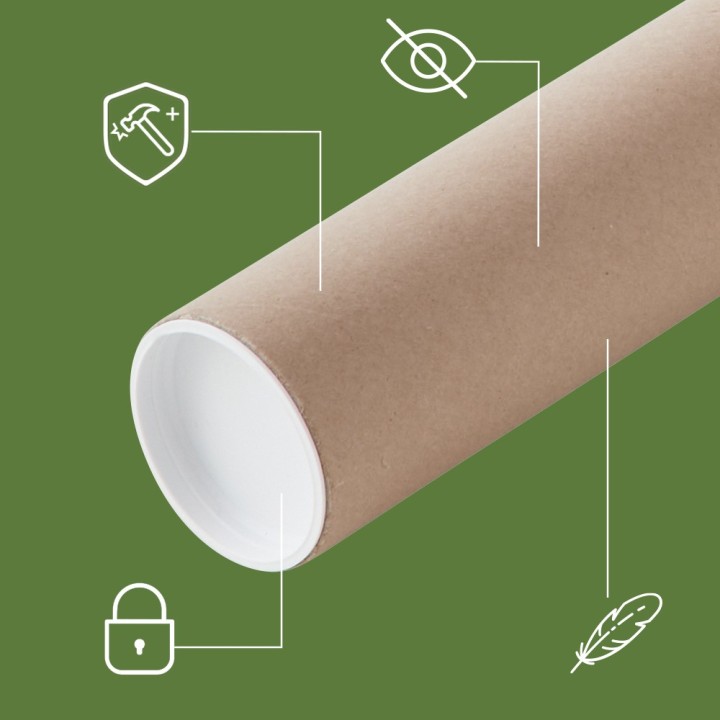 Tube d'expédition : solution d'emballage pratique pour vos envois