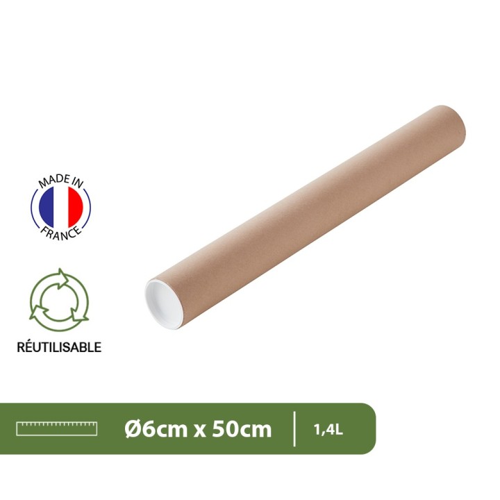 Tube d'expédition : solution d'emballage pratique pour vos envois