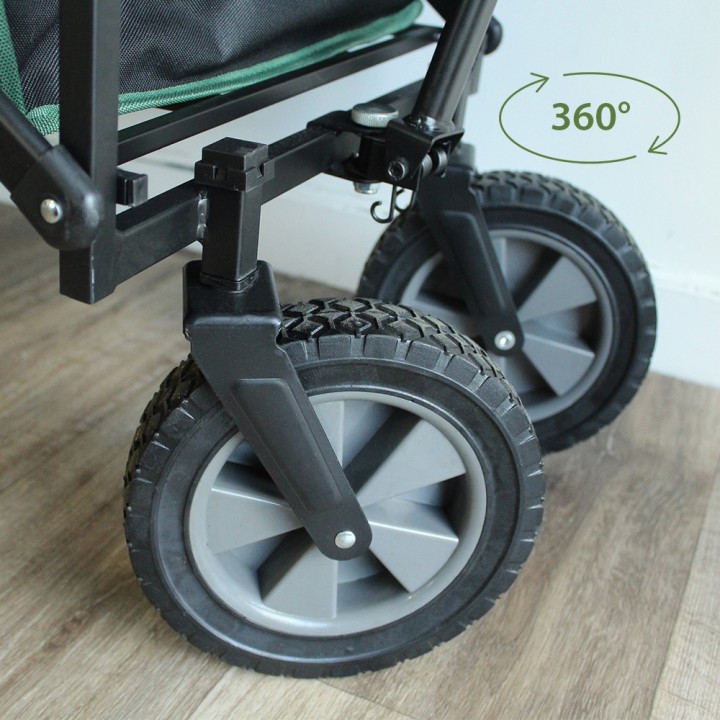Chariot pliable - 100 kg - Compact, maniable, peut tout transporter