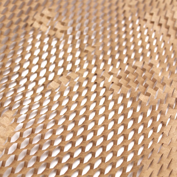 Papier de calage nid d’abeilles écologique 25 m - Kraft alvéolé recyclable