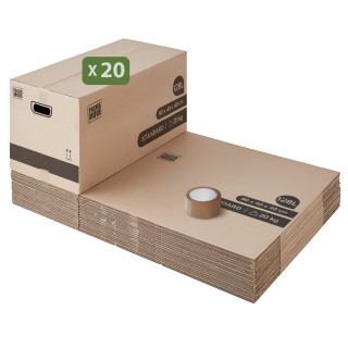 Carton grand format - XL : déménagement des objets volumineux