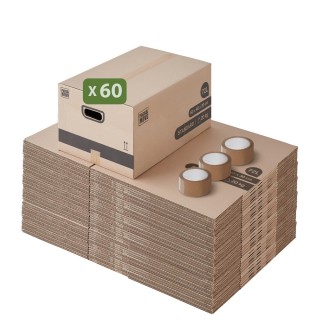 Carton de déménagement - Grand format et adhésif 0€