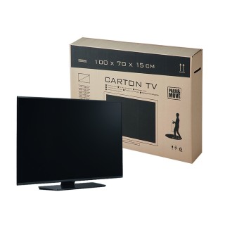 Carton déménagement télévision - Protection écran plat