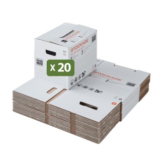 Petit carton de stockage en lot - Pour trier et organiser