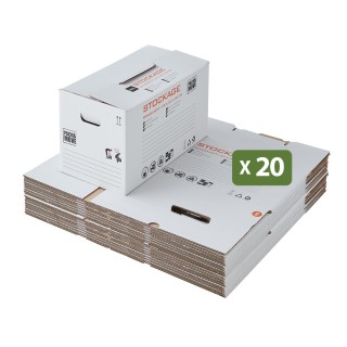 Petit carton de stockage en lot - Pour trier et organiser