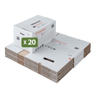 Petit carton de stockage en lot - Pour trier et organiser