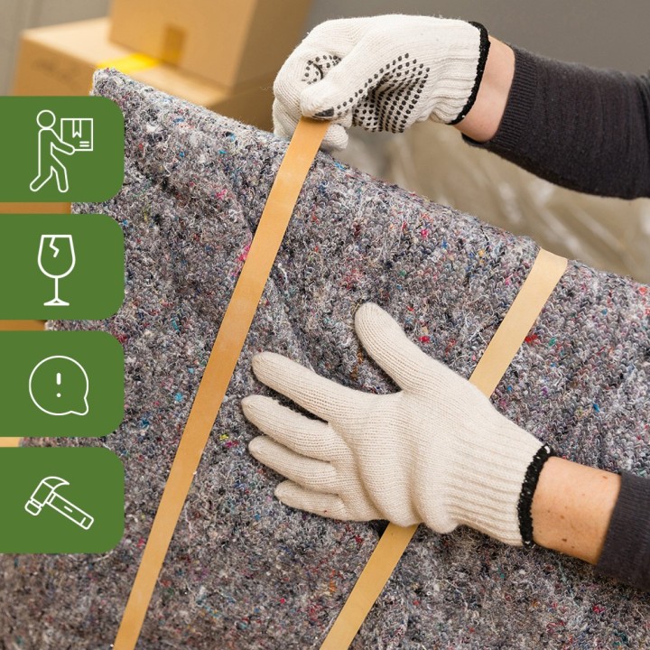 Gants manutention : protégez vos mains pendant le déménagement