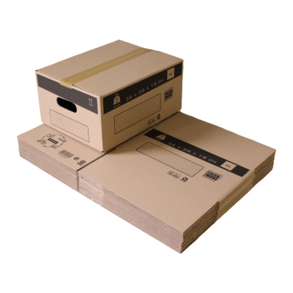 Boîte en carton, Relocalisation, MOVER, Carton, Emballage et