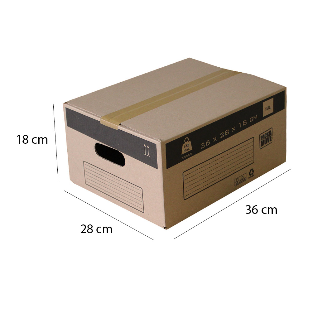 PRIVATE BRAND UNBRANDED Très grand carton de déménagement de 60,96 cm L x  50,8 cm l x 53,3