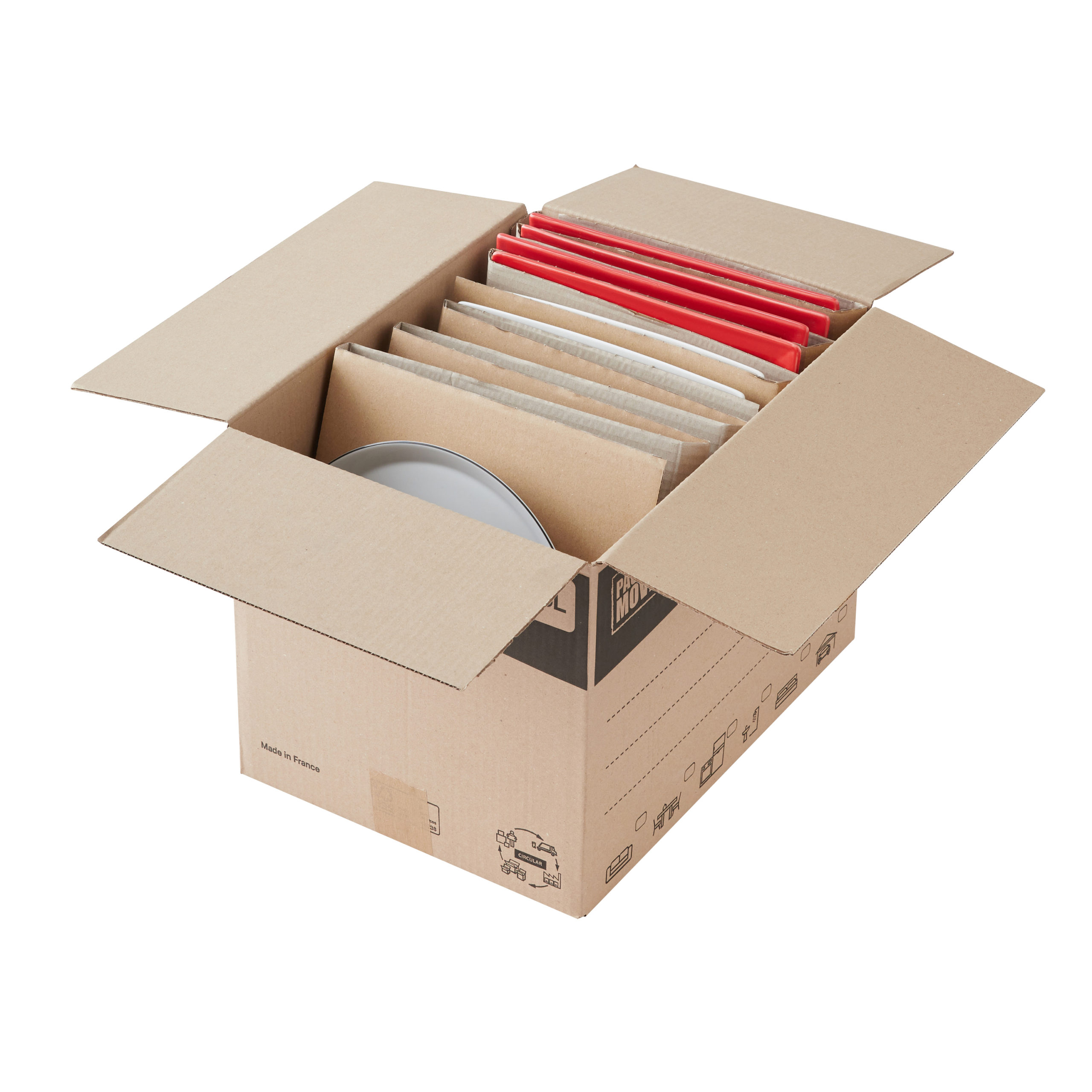 Cartons de déménagement - 128L - Pack and Move